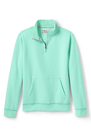 Lands' End T100 Fleece Pullover mit Schulterpasse für Herren Lands' End T100 Fleece Pullover mit Schulterpasse für Herren